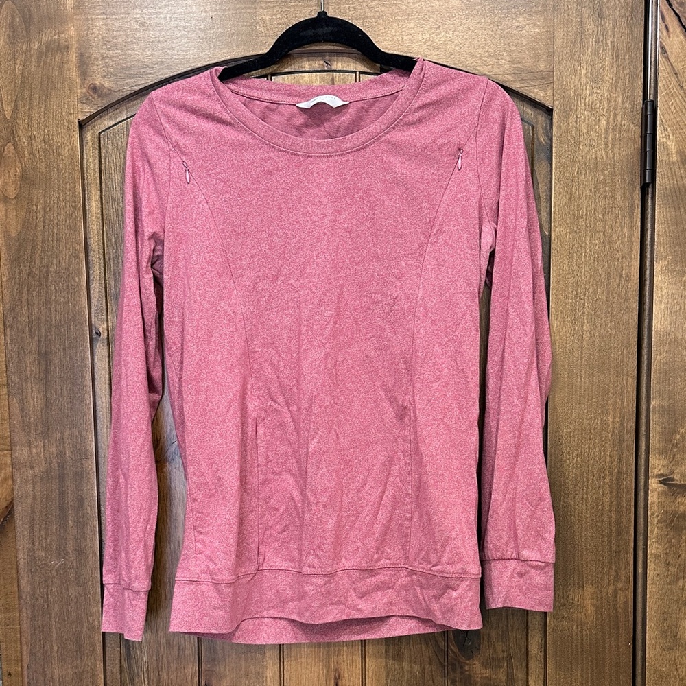 Cadenshae long sleeve nursing top